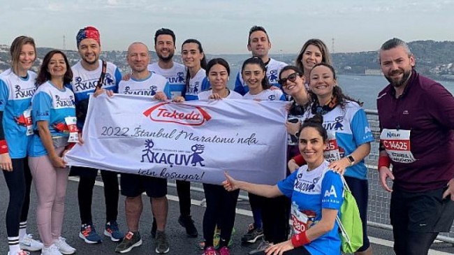 Takeda Türkiye İstanbul Maratonu’nda  Kanserli Çocuklar İçin Koştu