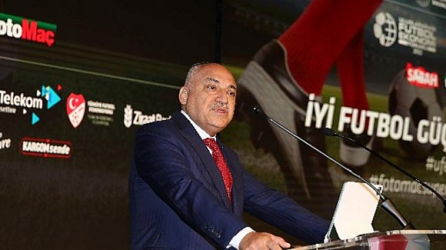 TFF Başkanı Mehmet Büyükekşi, Uluslararası Futbol Ekonomi Forumu’nda konuştu