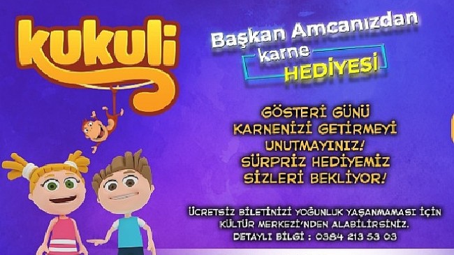 Nevşehir Belediyesi Karne Hediyesi Olarak Çocukları 'Kukuli ve Arkadaşları' İle Buluşturacak