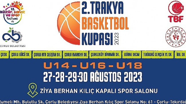 2. Trakya Basketbol Kupası'nda Geri Sayım Başladı