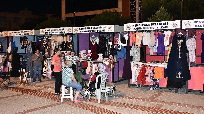 Kemalpaşa'da emekçi kadınlara destek