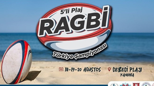 Plaj Ragbi Türkiye Şampiyonası için geri sayım