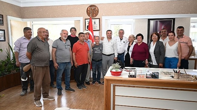Alevi Kültür Derneği’nden Başkan Topaloğlu’na ziyaret
