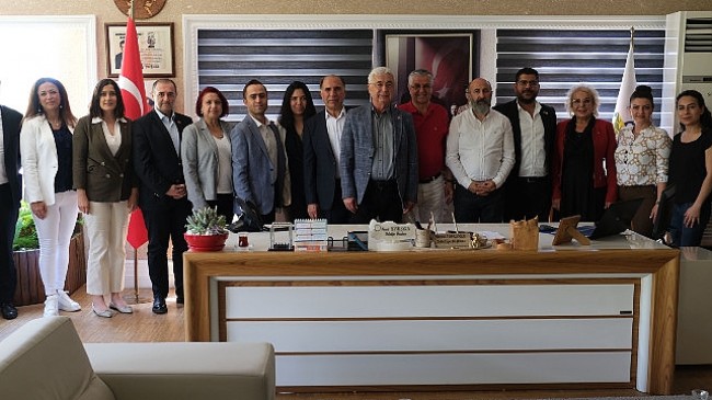 CHP İl yönetiminden Başkan Topaloğlu’na ziyaret