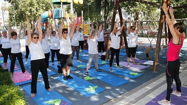 Konak’ta açık havada spor keyfi başlıyor