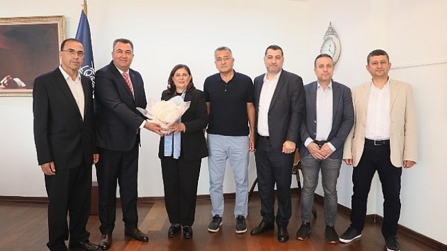 MÜSİAD’dan Aydın Büyükşehir Belediye Başkanı Özlem Çerçioğlu’na nezaket ziyaretinde bulundu
