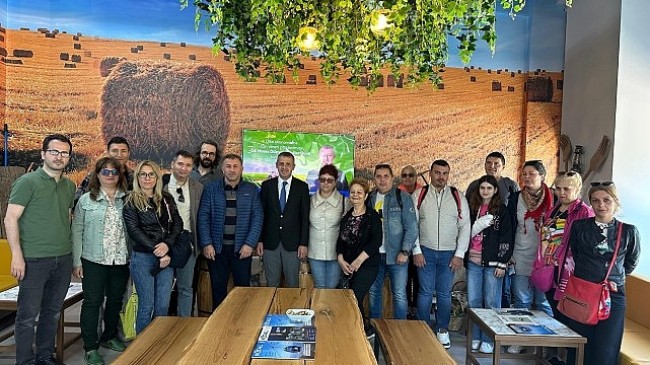 Romanya heyeti, Büyükşehir’in tarım projelerine hayran kaldı