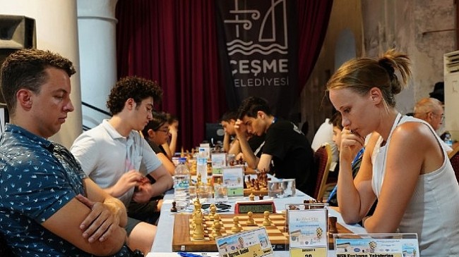10. Çeşme Uluslararası Açık Satranç Turnuvası Başladı