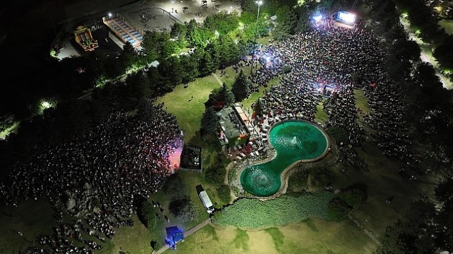 Çankaya Belediyesi, Ahlatlıbel Atatürk Parkında 2024 Avrupa Futbol Şampiyonasını Başkentlilerle buluşturdu