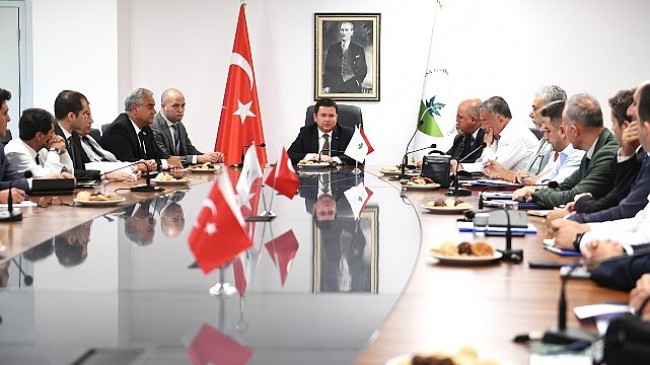 Başkan Aydın’dan birim kurmaylarıyla istişare toplantısı