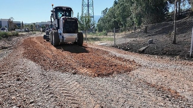 Bornova’da yeni yol çalışması