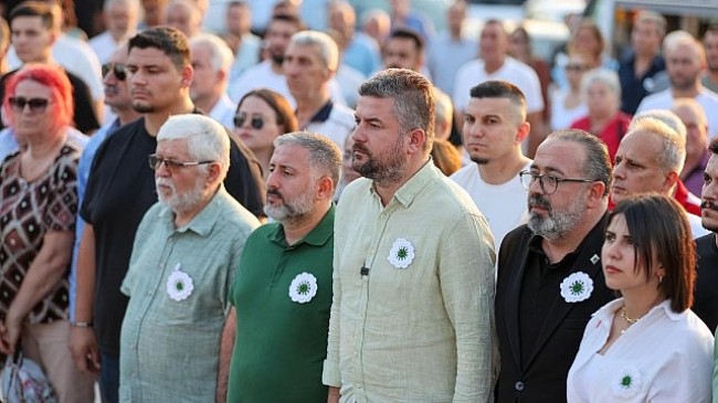 Buca’da Srebrenitsa için duygu dolu anma töreni