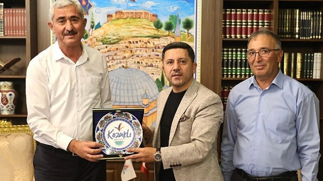 Kozaklı Belediye Başkanı Sefer Neslihanoğlu, Nevşehir Belediye Başkanı Rasim Arı’yı ziyaret etti