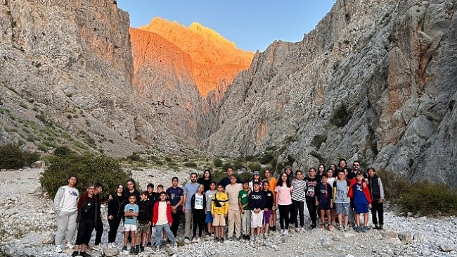 Nevşehir Belediyesi tarafından düzenlenen ‘Doğa Kampı’ çocuklar ve gençler tarafından büyük ilgi gördü