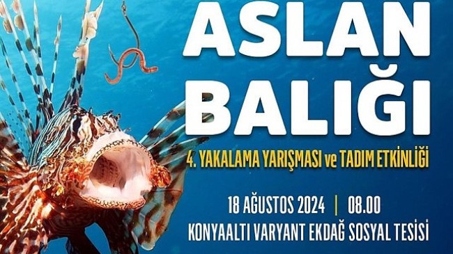 Aslan Balığı Yakalama Yarışması