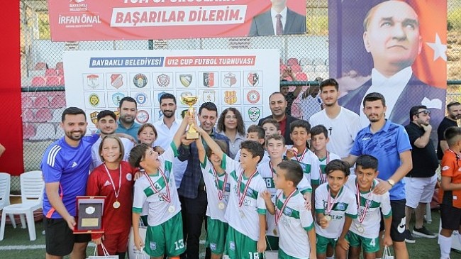 Bayraklı’daki futbol turnuvasında muhteşem final