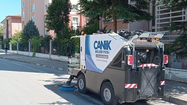 Canik Belediyesi Güçlü Temizlik Filosuyla Sahada