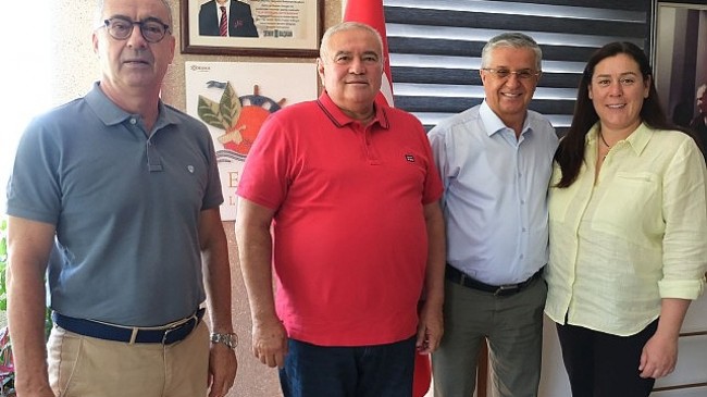 Çetin’den Başkan Topaloğlu’na ziyaret