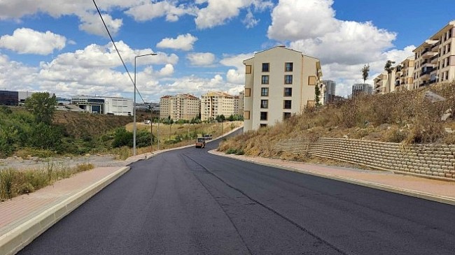 Gebze Kirazpınar TOKİ yolu asfaltlandı