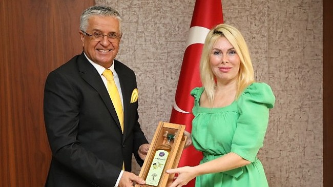 Başkan Topaloğlu’ndan Rektör Özkan’a ziyaret