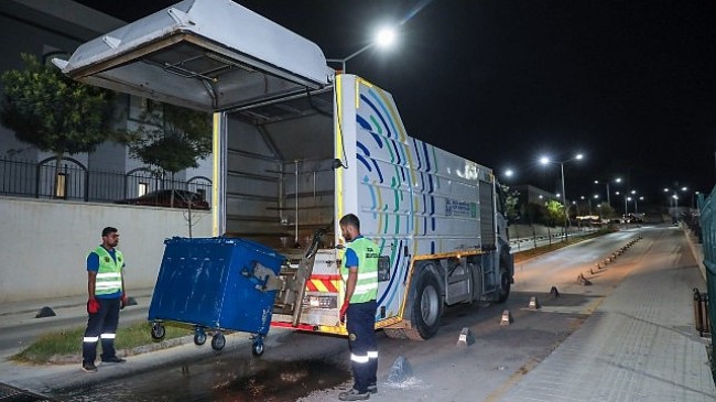 Buca’nın en büyük hastanesinde temizlik çalışması