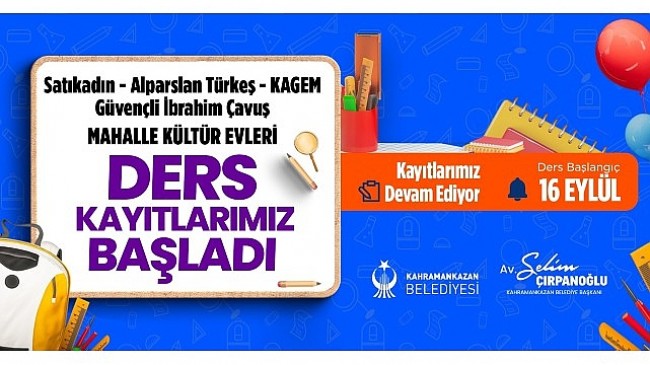 Eğlenirken öğrenmenin adresi: “Mahalle Kültür Evleri”