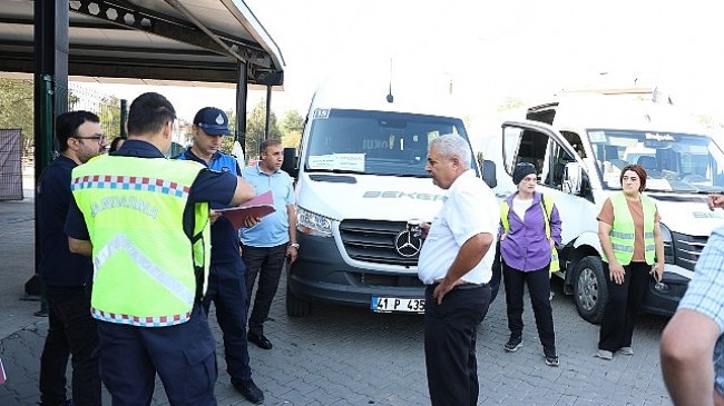 Kartepe’de öğrenciler güvende.