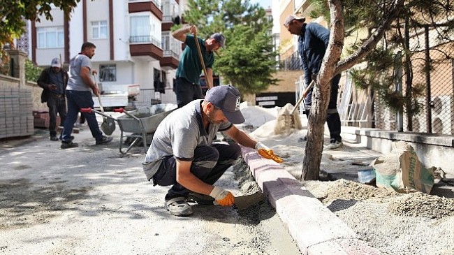 Keçiören’de altyapı seferberliği