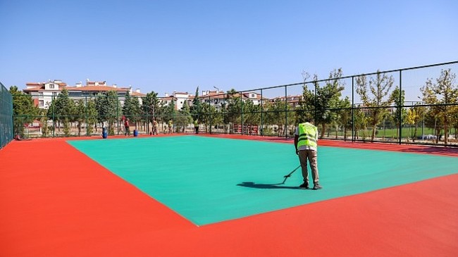 Konya’nın en uzun bisiklet ve yürüyüş yolu Yelda Park’ta