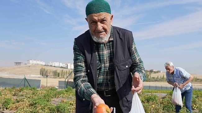 Bostanın Son Hasadı Huzurevi Sakinlerinden