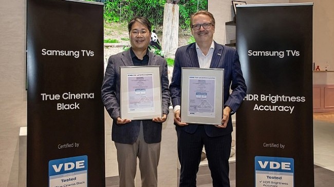 Samsung’un 2024 Neo QLED ve QLED TV’leri sektördeki ilk ‘VDE Görüntü Kalitesi Doğruluğu’ sertifikalarını aldı