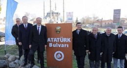 Türkiye’nin en uzun Atatürk Bulvarı açıldı