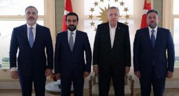 Cumhurbaşkanı Erdoğan, Irak’tan gelen heyeti kabul etti