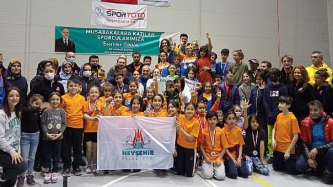 Nevşehir Belediyesi Gençlik ve Spor Kulübü Sporcuları Türkiye Şampiyonası’na Katılacak