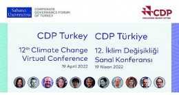CDP Türkiye 12. İklim Değişikliği Sanal Konferansı ve Ödül Töreni 19 Nisan’da