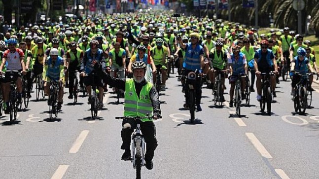 10. Yeşilay Bisiklet Turu 70 ilde eş zamanlı gerçekleşti