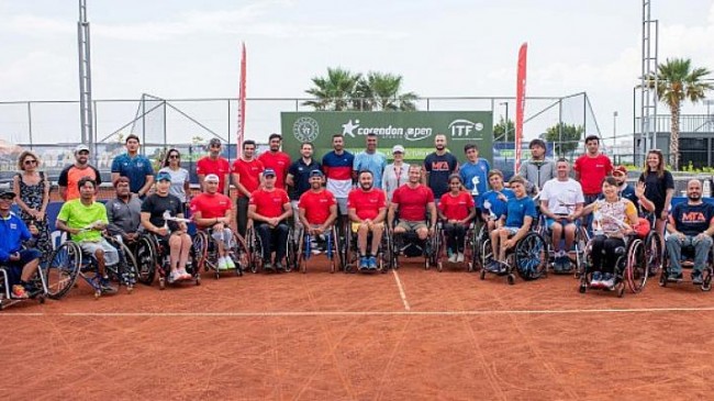 Corendon Airlines Open ve Corendon Sports Open Tekerlekli Sandalye Tenisi Turnuvaları’nda kazananlar belli oldu