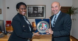 Başkan Soyer Güney Afrika Büyükelçisi’ni ağırladı