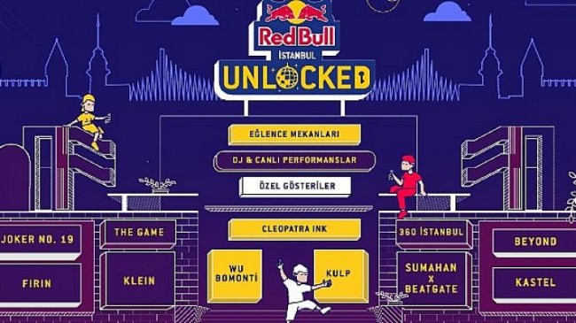 Red Bull Summer Edition Pitaya Lezzeti   Red Bull İstanbul Unlocked’ı Kanatlandıracak