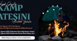 Nevşehir Belediyesi Gençlik ve Spor Hizmetleri Müdürlüğü Kamp Ateşini Yakıyor