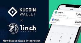KuCoin Wallets, Yerel Takas İşlevini Devreye Almak için 1inch ile İş Birliği Yaptı
