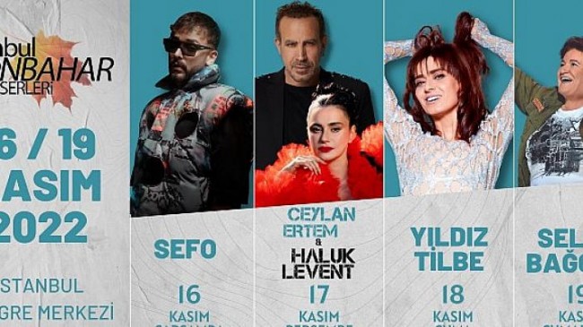İstanbul’un Ritmi Sonbahar Konserleriyle Yükseliyor