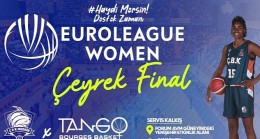 ÇBK Mersin Yenişehir Belediyesi Avrupa'da çeyrek final maçına çıkıyor