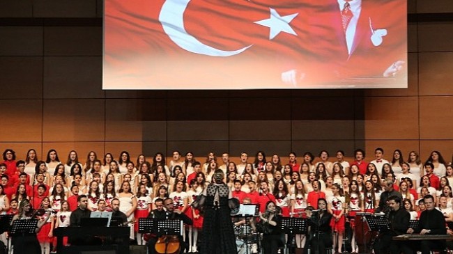 Doğa Koleji öğretmen ve öğrencilerinden Atatürk ve 100. yıl konseri basın bülteni
