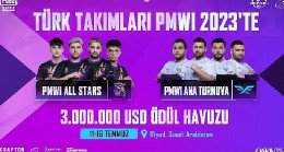 Türk Takımları 78 Milyon TL Ödül Havuzu Bulunan PMWI 2023'te Zafer Peşinde Koşacak