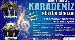 Antalya Büyükşehir Belediyesi Uluslararası Karadeniz Kültür Günleri etkinliği düzenliyor