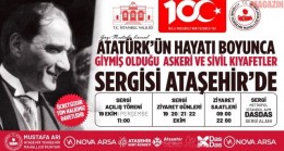 Cumhuriyetin 100’ncü yılında Atatürk’ün Orjinal Kıyafetleri Ataşehir’de