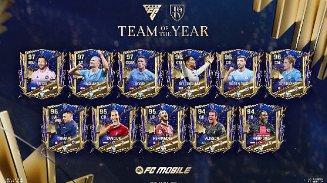 Yılın Takımı EA SPORTS FC Mobile İçin Yayınlandı!