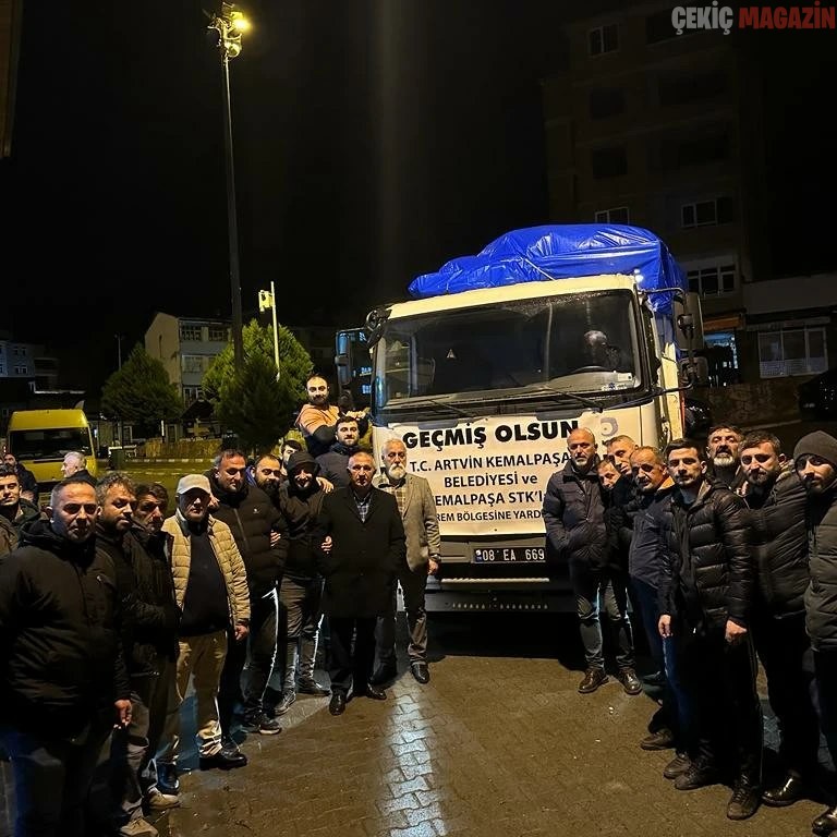 KEMALPAŞA BELEDİYESİ’NDEN DEPREM BÖLGELERİNE YARDIM!