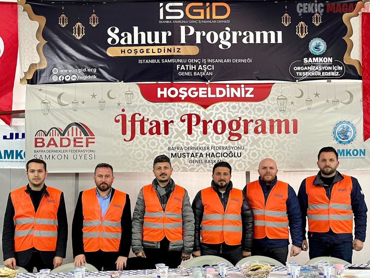 İSGİD DEPREMZEDE AİLELERE ADIYAMAN SAMSUN KÖYÜNDE PROGRAM DÜZENLEDİ